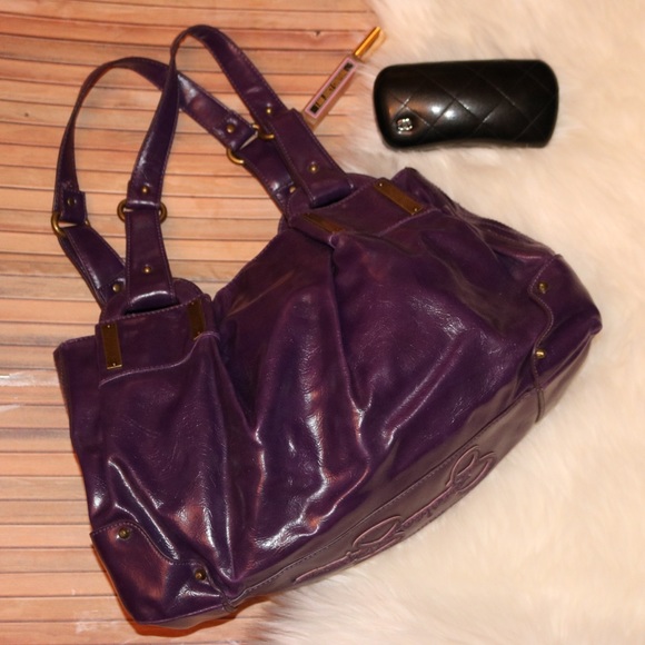 jessica simpson purple purse